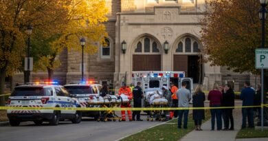Bahawalpur News Mine Bridge Minneapolis, Catholic Church, school shooting, children injured, police response, crime scene, emergency responders, tragic event, USA news, prayer service attack, breaking news, public safety, grief, community support, law enforcement